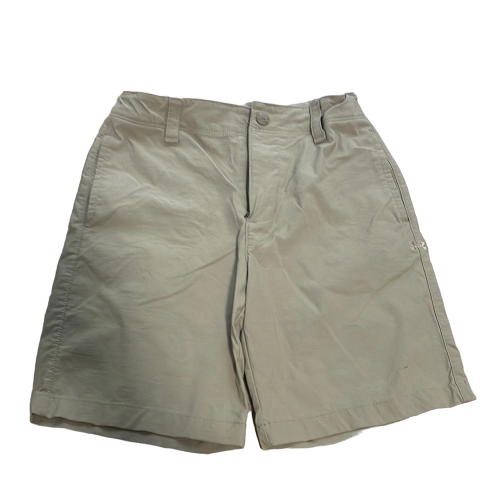 Under Armour Boys Khaki Shorts Size 6